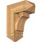 Ekena Millwork Westlake Arts and Crafts Rough Sawn Bracket w/ Offset Brace, Western Red Cedar, 8"W x 18"D x 22"H BKT0806X18X22WTL03RWR - alternate 1